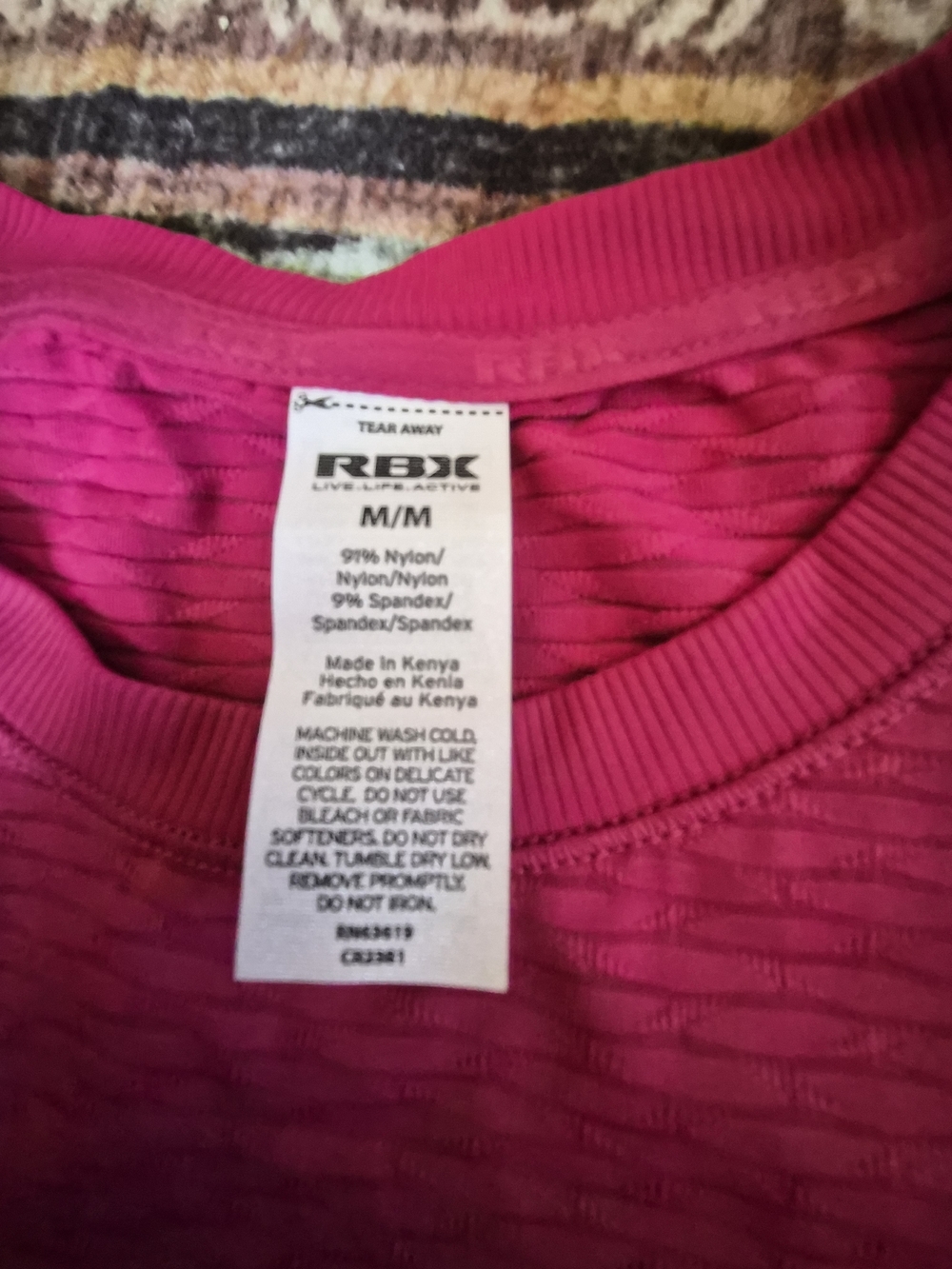 Reebok performance athletic top – NEW WITH TAGS - Picture 4 of 6